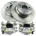 NB PARTS Bremsscheiben + Bremssättel hinten