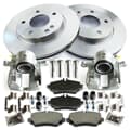 NB PARTS Bremsscheiben + Bremsbeläge + Bremssättel vorne
