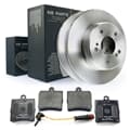 NB PARTS Bremsscheiben + Bremsbeläge + Warnkontakt hinten NB PARTS Bremsscheiben + Bremsbeläge + Warnkontakt hinten