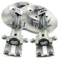NB PARTS Bremsscheiben + Bremssättel hinten