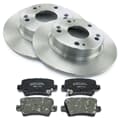 NB PARTS Bremsscheiben + Bremsbeläge hinten