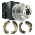 NB PARTS Dischi freno + ganasce lato ruota