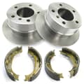 NB PARTS Dischi freno + ganasce lato ruota