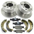 NB PARTS Bremsscheiben + Bremsbeläge + Bremsbacken radseitig