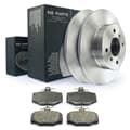 NB PARTS Bremsscheiben + Bremsbeläge hinten