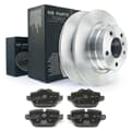 NB PARTS Bremsscheiben + Bremsbeläge hinten