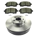 NB PARTS Bremsscheiben + Bremsbeläge vorne