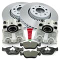 NB PARTS Bremsscheiben + Bremsbeläge + Bremssättel vorne