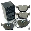 NB PARTS Bremsbeläge + Warnkontakt hinten