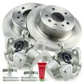 NB PARTS Bremsscheiben + Bremssättel hinten rechts