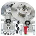 NB PARTS Bremsscheiben + Bremssättel hinten rechts