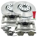 NB PARTS Bremsscheiben + Bremsbeläge + Bremssättel vorne