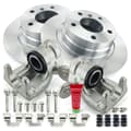 NB PARTS Bremsscheiben + Bremssättel hinten rechts