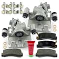 NB PARTS Bremssättel + Bremsbeläge hinten
