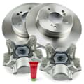 NB PARTS Dischi freno posteriori + pinze freno