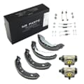 NB PARTS brake shoes + wheel brake cylinder + accessory kit front wheel side NB PARTS brake shoes + wheel brake cylinder + accessory kit front wheel side