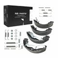 NB PARTS Bremsbacken + Zubehörsatz vorne radseitig