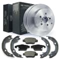 NB PARTS Dischi freno + pastiglie freno + ganasce freno lato ruota