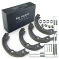 NB PARTS Bremsbacken + Zubehörsatz vorne radseitig