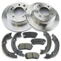 NB PARTS Bremsscheiben + Bremsbeläge + Bremsbacken radseitig