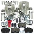 NB PARTS Bremssättel + Bremsbeläge hinten