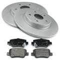 NB PARTS Bremsscheiben + Bremsbeläge hinten