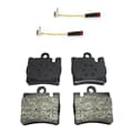 NB PARTS Bremsbeläge + Warnkontakte hinten