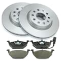 NB PARTS Bremsscheiben + Bremsbeläge Premium Gold Edition vorne