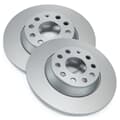 NB PARTS Bremsscheiben + Bremsbeläge + Bremssättel + Bremsenreiniger + Plastilube Premium Gold Edition hinten