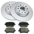 NB PARTS Bremsscheiben + Bremsbeläge Premium Gold Edition hinten