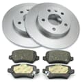 NB PARTS Bremsscheiben + Bremsbeläge Premium Gold Edition hinten