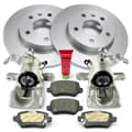 NB PARTS bremseskiver + bremseklodser + bremsekallipers premium guldudgave bageste