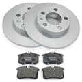 NB PARTS Bremsscheiben + Bremsbeläge Premium Gold Edition hinten