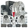 NB PARTS Bremseskiver + bremseklodser + bageste bremsekalibre