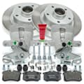 NB PARTS Bremseskiver + bremseklodser + bageste bremsekalibre