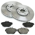 NB PARTS Bremsscheiben + Bremsbeläge hinten