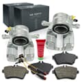 NB PARTS Bremssättel + Bremsbeläge + Warnkontakte vorne