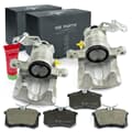NB PARTS Rear brake callipers + brake pads