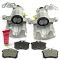 NB PARTS Rear brake callipers + brake pads