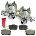NB PARTS Rear brake callipers + brake pads