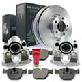 NB PARTS brake discs + brake pads + front brake callipers