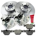 NB PARTS brake discs + brake pads + front brake callipers