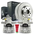 NB PARTS discos dos travões traseiros + pinças de travão