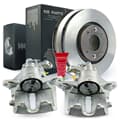 NB PARTS Disques de frein + étriers avant