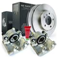 NB PARTS Disques de frein + étriers avant