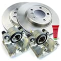 NB PARTS Disques de frein + étriers avant
