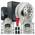 NB PARTS discos dos travões traseiros + pinças de travão