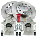 NB PARTS discos dos travões traseiros + pinças de travão