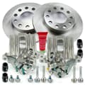 NB PARTS discos dos travões traseiros + pinças de travão