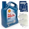 5L Shell Helix 5W40 HX7 MB229.3 API SP ACEA A3/B